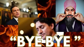 Breaking:Justin Trudeau is finally LEAVING!!!