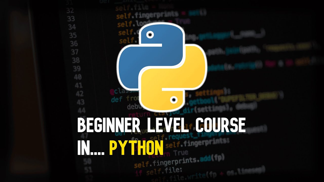Python Programming Full Beginner Level Course Youtube