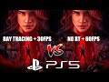 Control PS5 - Performance vs Graphics Modes Comparison | Frame Rate Test