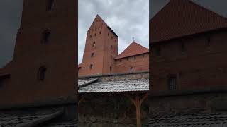 立陶宛特拉凱水中城堡歷史博物館 History museum. Trakai Island Castle Lithuania建於1400.完成於1409/2003UNESC