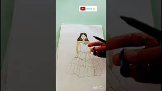 girl drawing with colour rice🍚# drawing #tanu art&craft