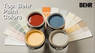10 Best Behr Interior Paint Colors: Hottest Shades Everyone’s Talking About