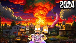 Ce qui va arriver en 2024 selon les Simpsons...est INQUIETANT !