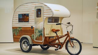 INSANE 2025 Tricycle Camper by Kevin Cyr: The FUTURE of Tiny Living on 3 Wheels! 🚲✨