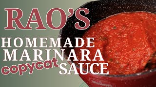 Copycat Rao's Marinara Sauce : So Easy, Better and Cheaper