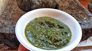 Traditional Green Chutney | Coriander Mint Chutney | Sweet \u0026 Spicy Green Chutney Recipe | Shorts