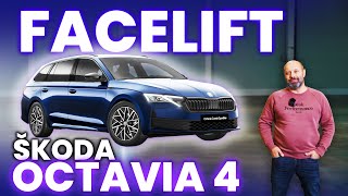 ŠKODA OCTAVIA 4 | Facelift 2024 | Prohlídka, testovací jízda a největší novinky!