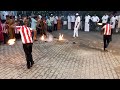 தலையில் தீ வைத்து சுற்றும் சிலம்பம் tsa silambam tirunelveli