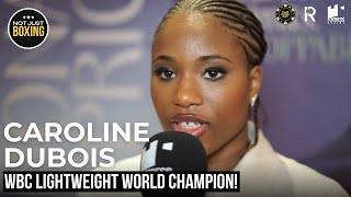 'HARPER DIDN'T WANT IT!' Caroline Dubois talks potential World title unification on #JonasPrice