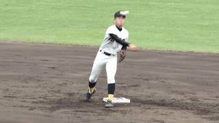 日野高校 シートノック 2019年7月11日(木)第101回全国高校野球選手権大会西東京大会[2回戦早大学院戦]