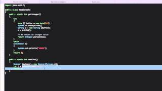 06 - Java Tutorial - Read From the Console With Scanner