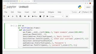 Python Wx with TextBoxes