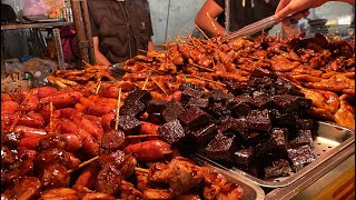 竹東夜市美食合集｜Saturday only Taiwan Night Market｜Taiwan street food