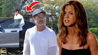 The last time ... Jennifer Aniston asked Brad Pitt this before he packed out of their home