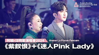 Anson Lo 盧瀚霆《紫釵恨》＋《迷人Pink Lady》＋Talking  - 《阿姐•汪明荃演唱會2024》 2024.11.24