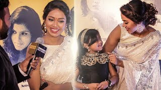 Nivetha Pethuraj Dazzles in a White Saree! Don't miss her fashion poses...