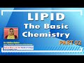 LIPID-The Besic Chemistry P02 II Assoc. Prof. Dr. Sabikun Naher II Dept. Biochemistry II BAMC