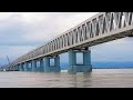 Naranarayan Setu | SC Kamakhya Crosses 2.2 KM Mighty | Brahmaputra River |