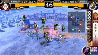 【戦国大戦51】滝川大華 vs 6枚刀狩り【征17国】