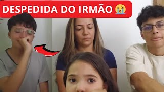 CHORO NA DESPEDIDA DO IRMÃO,MADRASTA DIZ, eu  LUTO POR ELES...@nordesteevidatv @dayanelunguinho