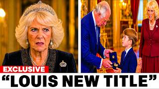 BREAKING: Palace CONFIRMS Prince Louis Title Upgrade — Camilla Furious
