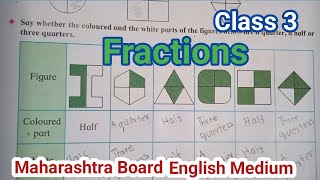 A quarter | Half | Three quarters | Standard 3 | Maths | Fractions |