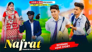 Nafrat | Thukra Ke Mera Pyar | Bewafa Love Story |  Adi \u0026 Priya | Rafique S | New Song | Love 2 End