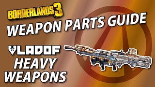 Borderlands 3 Weapon Parts Guide | Vladof Heavy Weapons