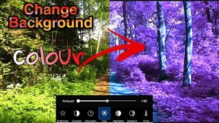 How to change video colour background // Tiktok video background change with colour