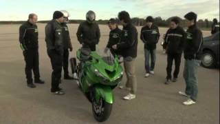 2012 ZZR1400 European press launch highlights