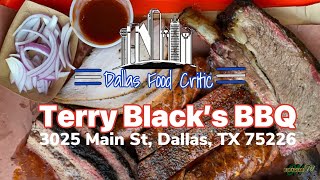 Terry Black’s BBQ Review| 1 1/4 LB BEEF RIBS, SMOKED BRISKET| Dallas Food Critic