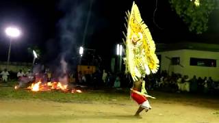 Porittikkavu  MeenaBharani Padayani  BhairaviKolam Adantha @17/ #മീനഭരണിപടയണി_ഭൈരവിക്കോലംഅടന്തതുള്ളൽ