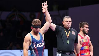 Zain Retherford's First Match At The World Olympic Qualifier