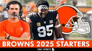 Cleveland Browns Starters For 2025 Entering Their NFL Week 1 Game Against The Cincinnati Bengals