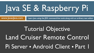 Java and Raspberry Pi Programming - Android Remote Control Part 1