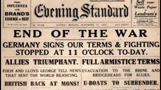 The Armistice and How the War Ended | Prof Stephen Badsey