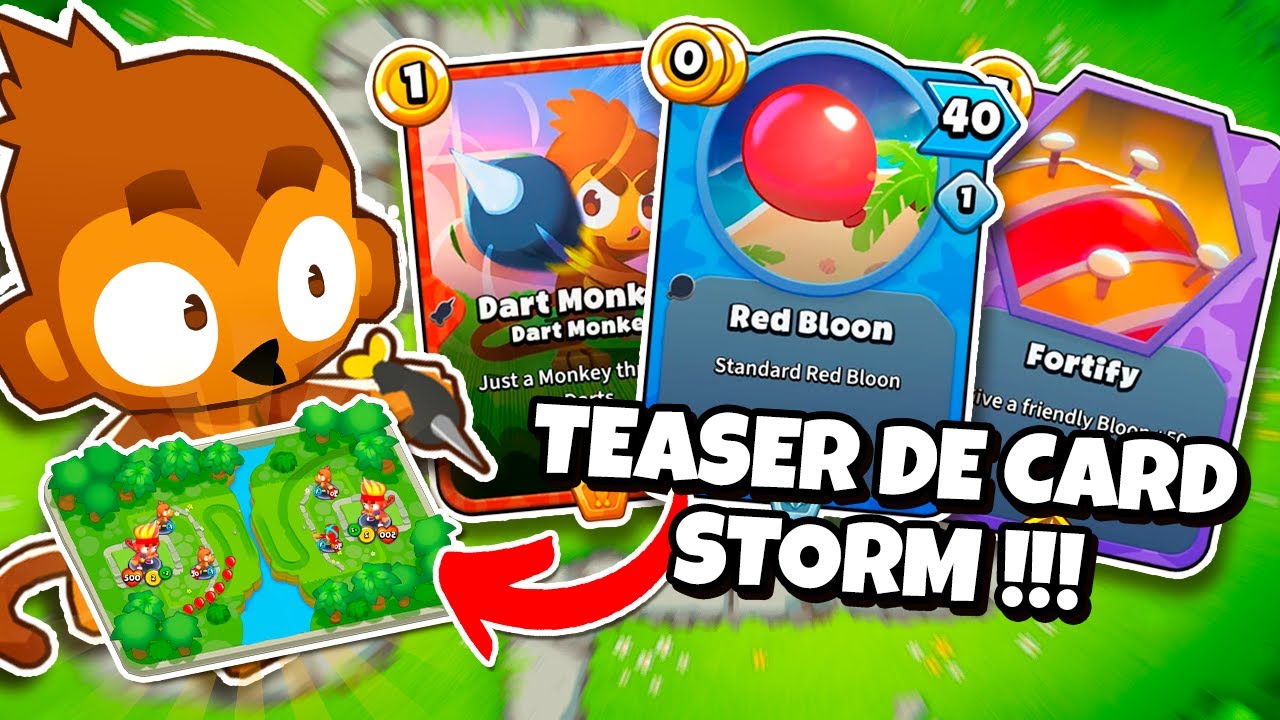 Primer TEASER De Bloons Card Storm !!!! - YouTube