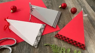 Easy DIY Gift Box (Triangle) | Paper Craft Ideas