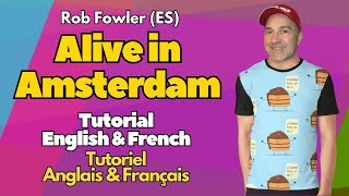 Alive in Amsterdam Line Dance (Tutorial English & French / Tutoriel Anglais & Français)