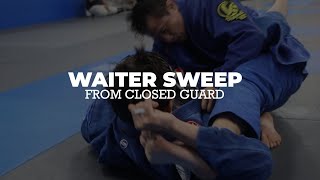 Waiter Sweep from Closed Guard with Prof Sooninho