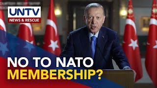 Turkey won’t approve Sweden’s application to join NATO