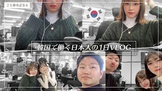 韓国で働く日本人VLOG/大学の友達とご飯/会社でセミナーへ【韓国生活】한국에서 일하는 일본인 일상 브이로그/학교 친구 보는 날