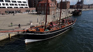 Hafenreport Wismar: Die atemberaubende Atalanta im Wismarer Hafen