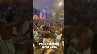 pranav shahana pooram dance video | pranav shahana new viral video