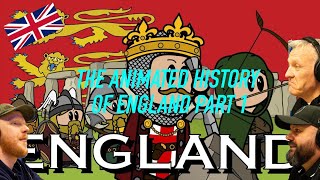 The Animated History of England | Part 1 REACTION!! | OFFICE BLOKES REACT!!