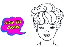 How to Draw a Barbie Easy Drawing Pictures