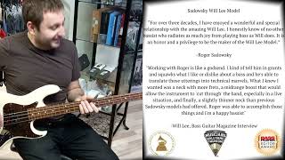 🎸 Thomas Fonnesbæk spiller på Sadowsky NYC Custom Will Lee Signature El Bas i Musikhuset Aalborg!