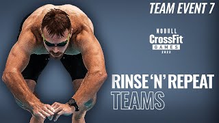 Team Event 7, Rinse N' Repeat—2022 NOBULL CrossFit Games