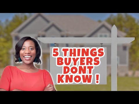 5 Things First Time Buyers Don't Know!  First Time Home Buyer Tips  First Time Home Buyer Advice