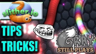 Slither.io | Tips, Hints, Tricks, Strategies | How to Get Better and LONGER (UGH!) | Gameplay Guide